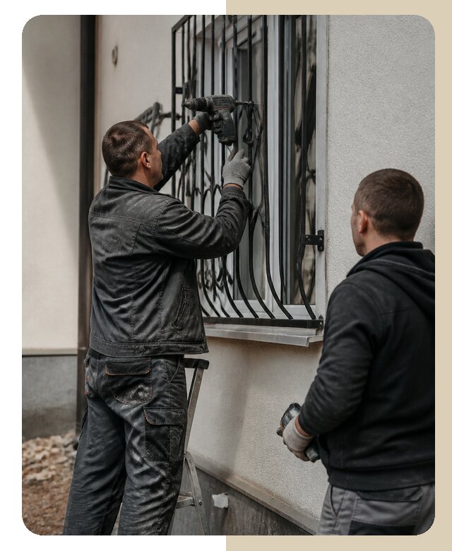 Установка наружных решеток в Сальске от 4982 р. | ДвериЛегко-Слс